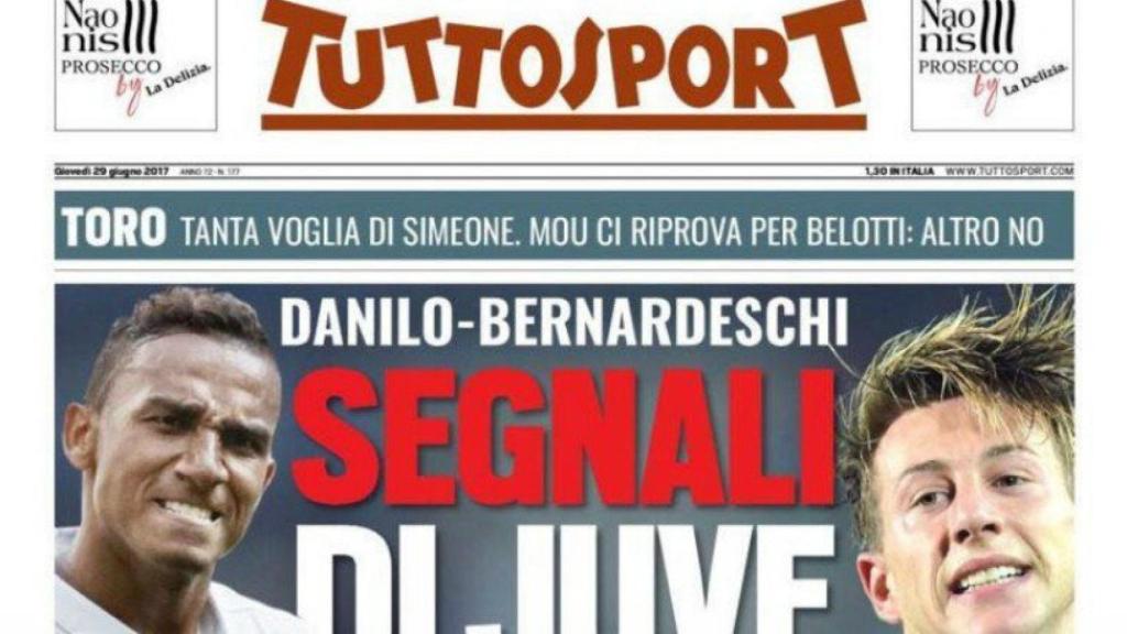 Portada Tuttosport