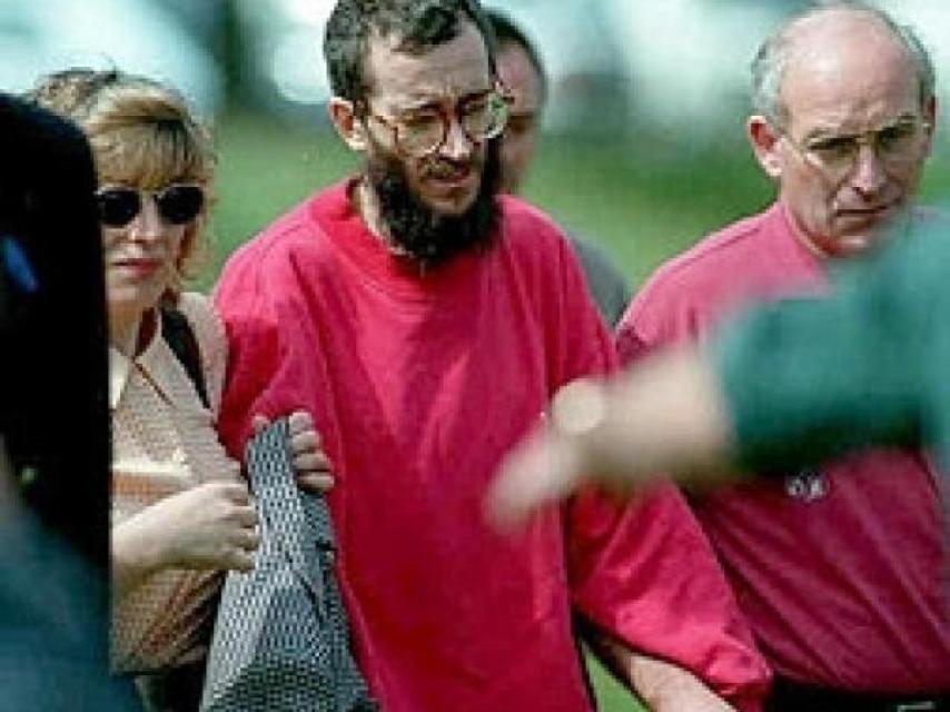 Ortega Lara, el día de su liberación.