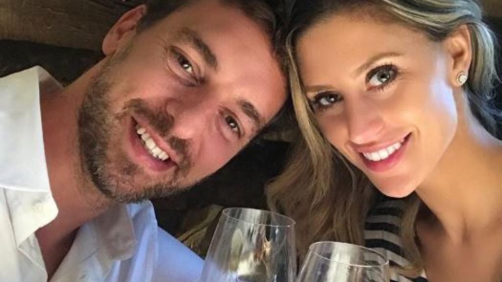 El deportista y su pareja disfrutaron de unos días muy especiales.