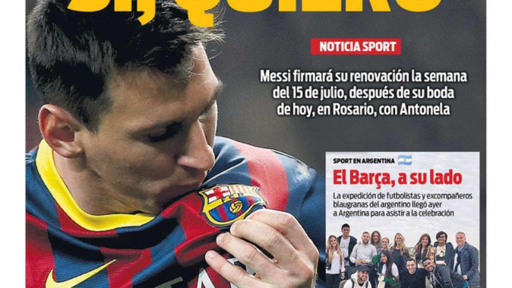 Portada Sport 30-06-2017