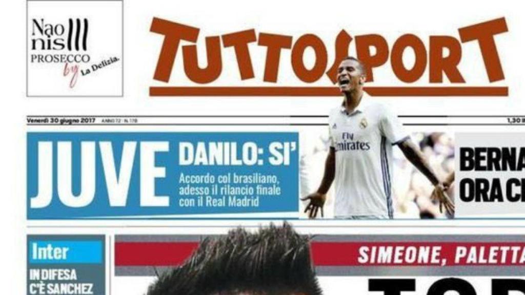 Portada Tuttosport