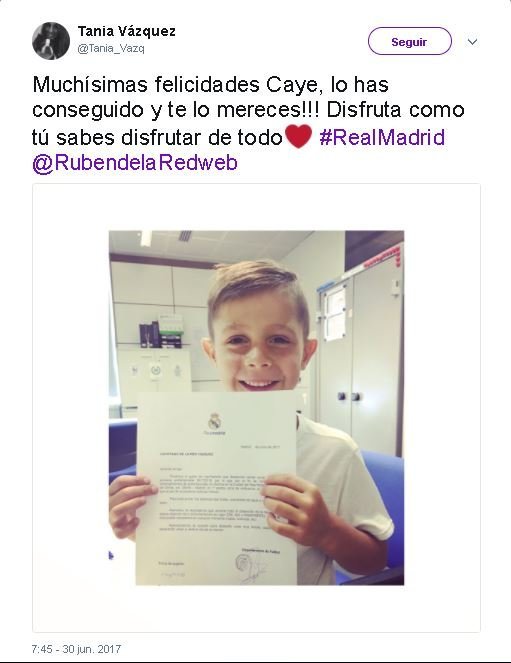 El hijo de De la Red