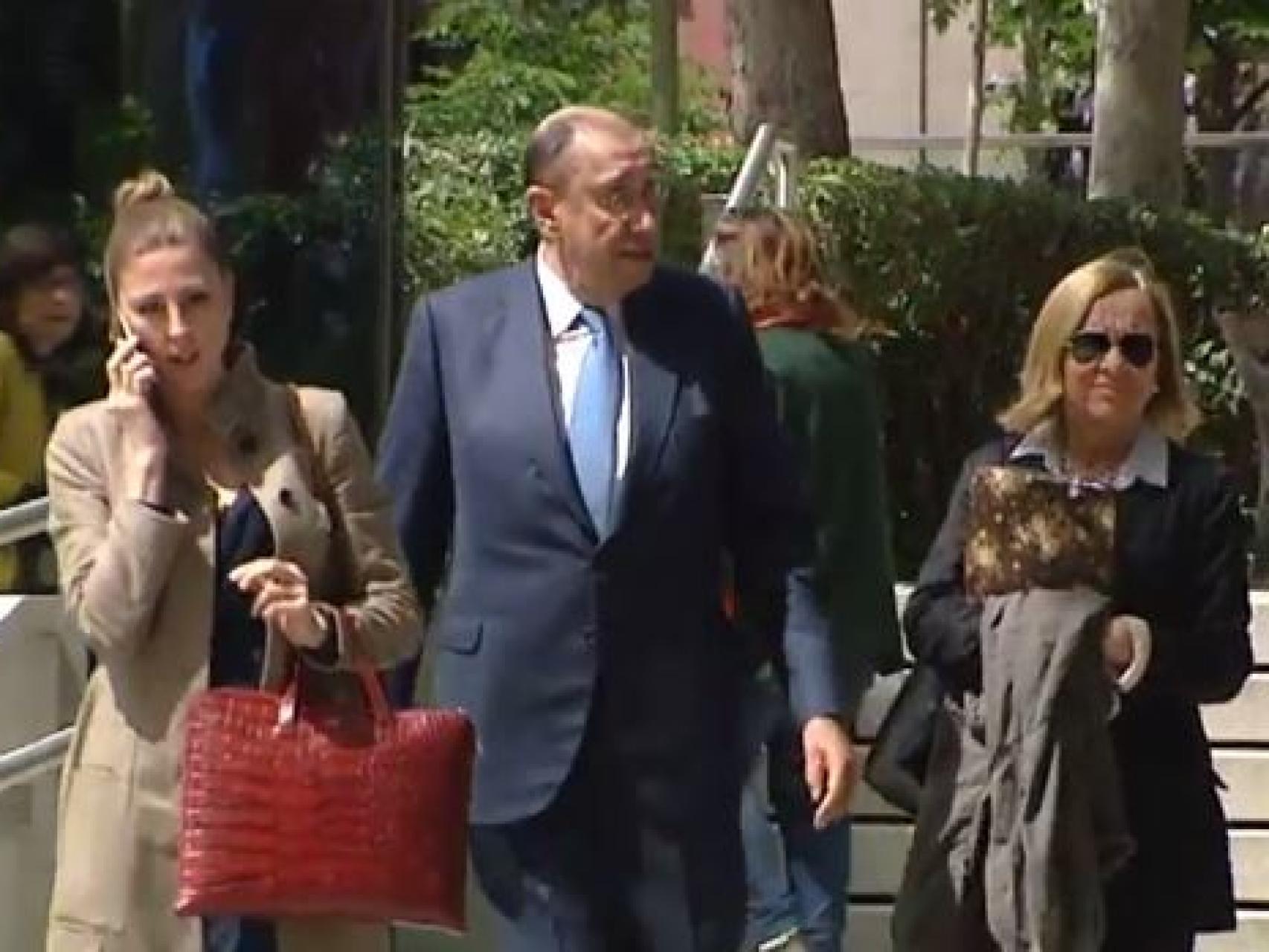 Mauricio Casals a su salida de la Audiencia Nacional hace unos meses