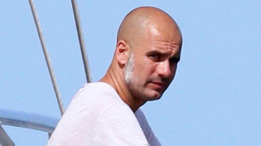 Pep Guardiola Vacaciones nuevo look
