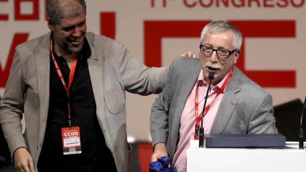 Unai Sordo e Ignacio Fernández Toxo.