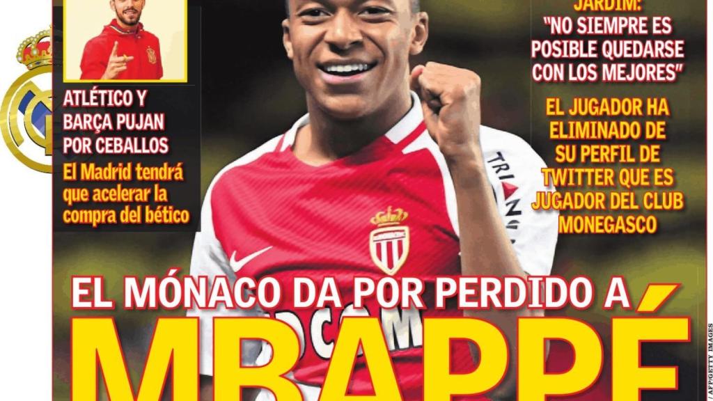 Portada diario AS (02/07/17)