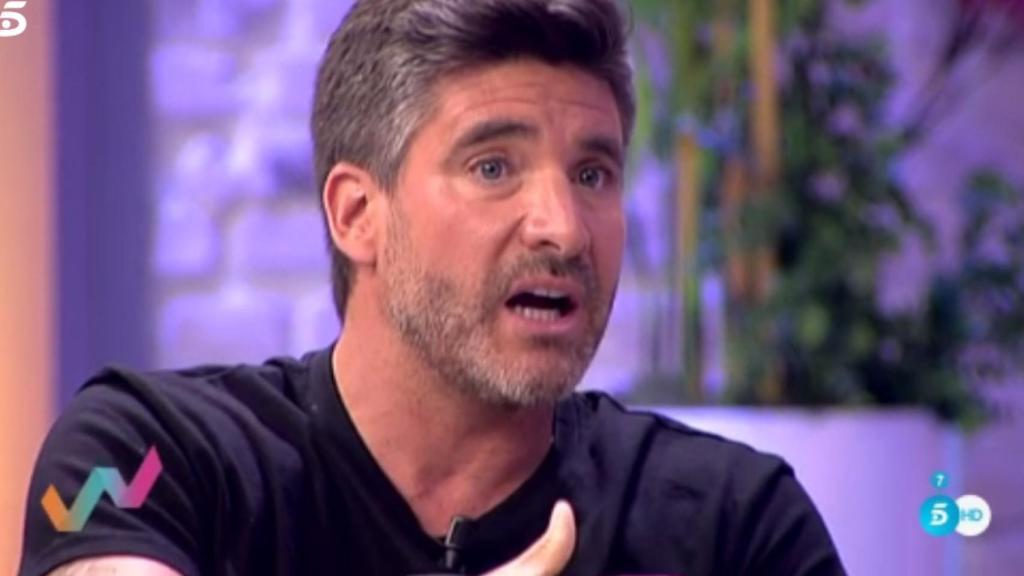 Toño Sanchís durante su intervención en el programa Viva la vida de Telecinco