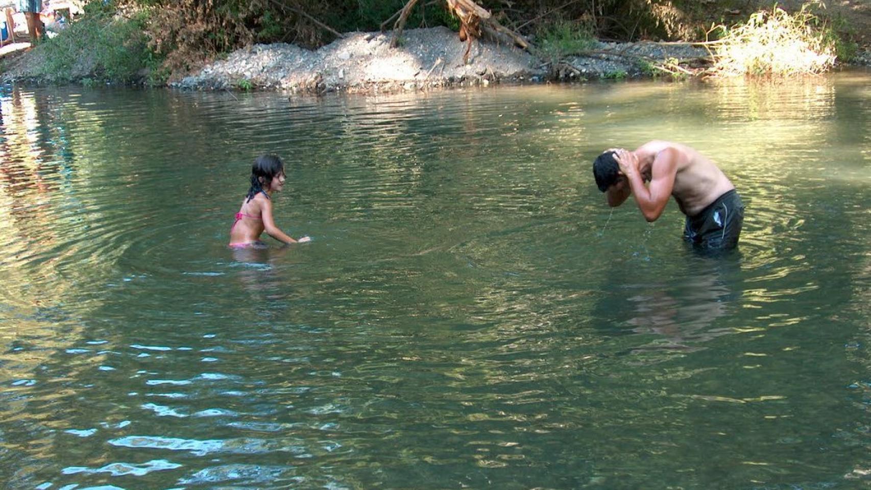 Río Genal a su paso por Algatocín.