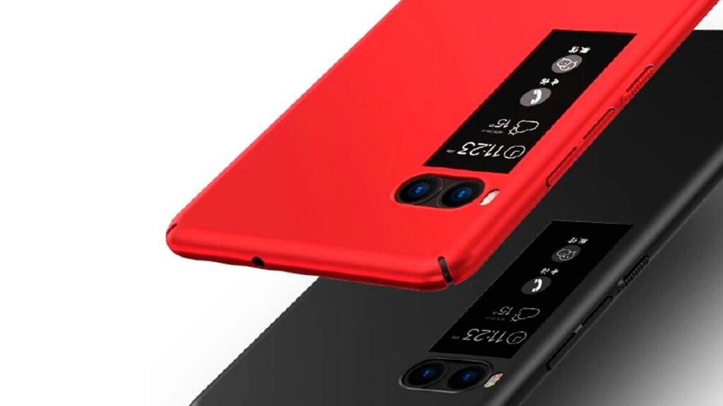 La pantalla trasera del Meizu Pro 7 nos sorprende por su versatilidad