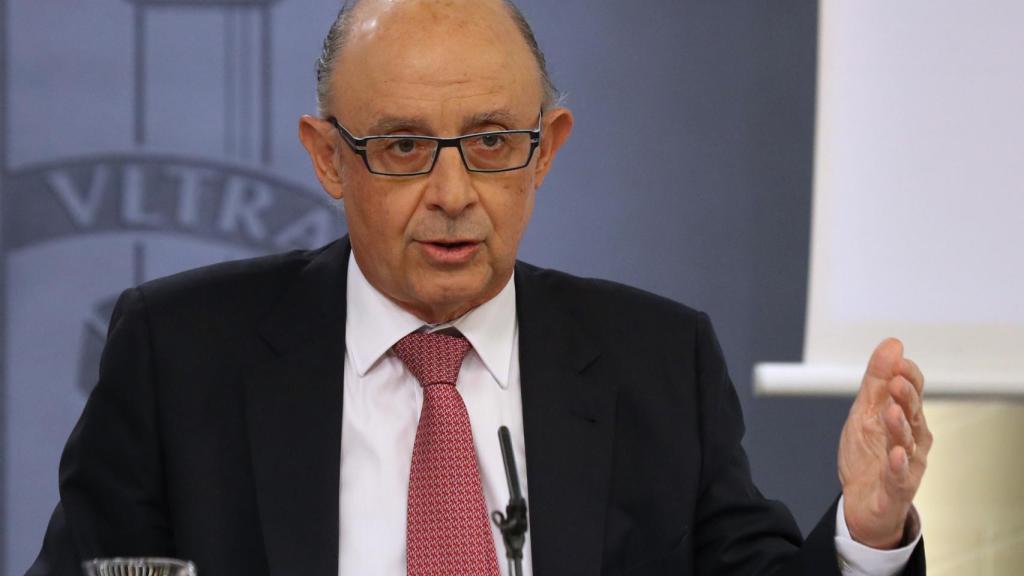 El ministro de Hacienda, Cristóbal Montoro.