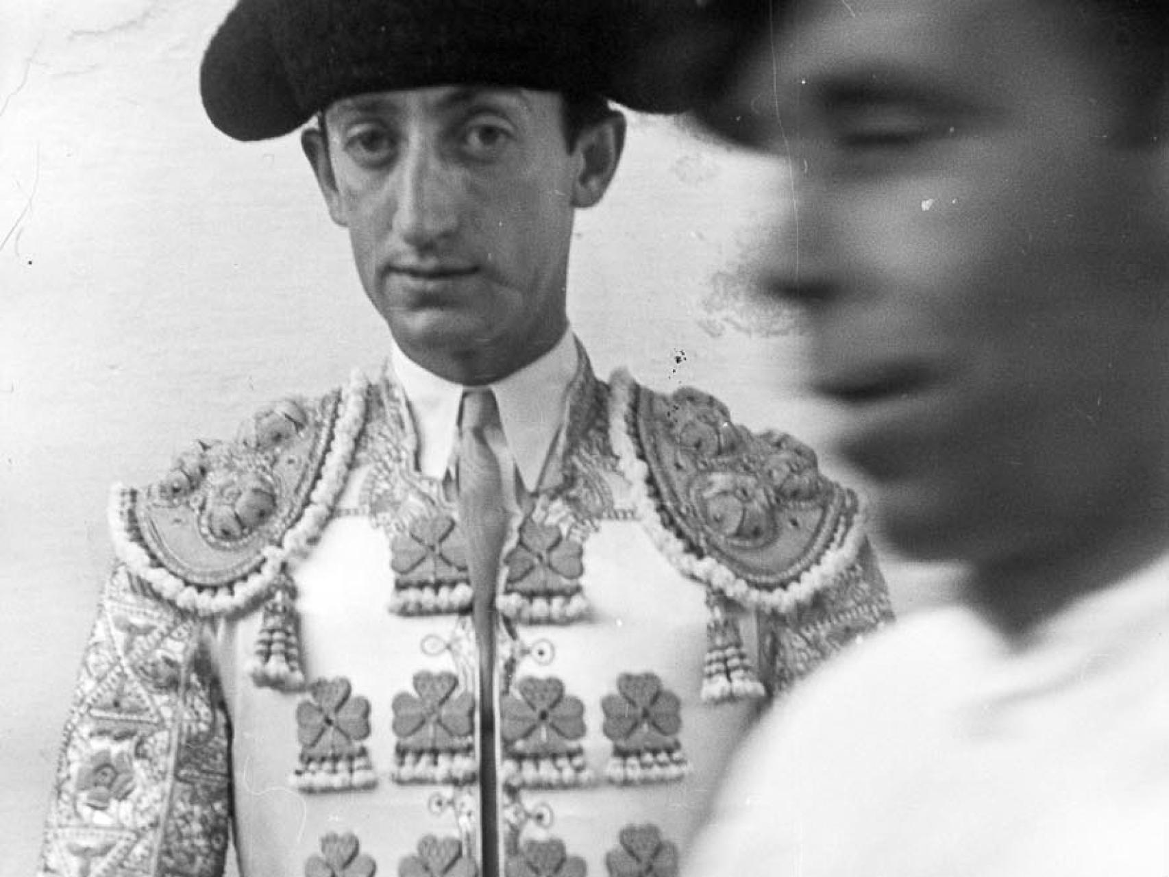 Manolete en un patio de cuadrillas