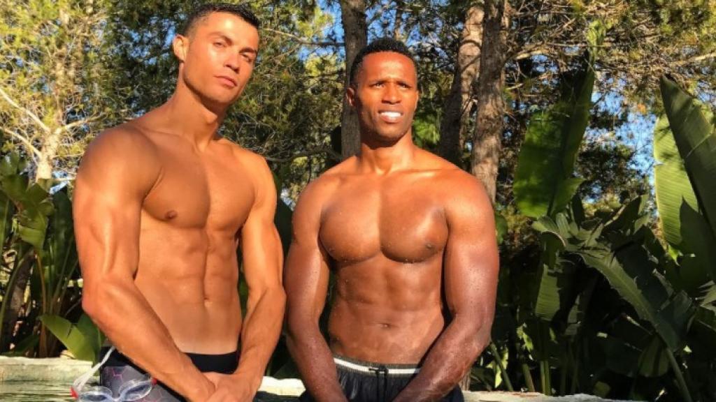 Cristiano Ronaldo y José Semedo.