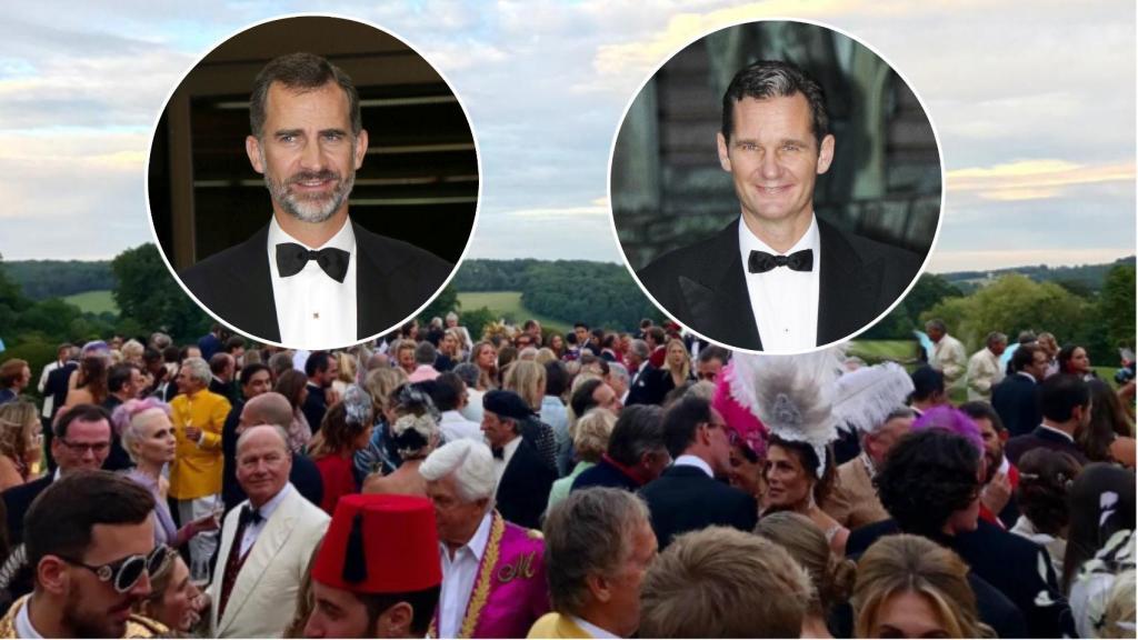 El rey Felipe VI e Iñaki Urdangarín coincidieron en Adlestrop (Reino Unido).