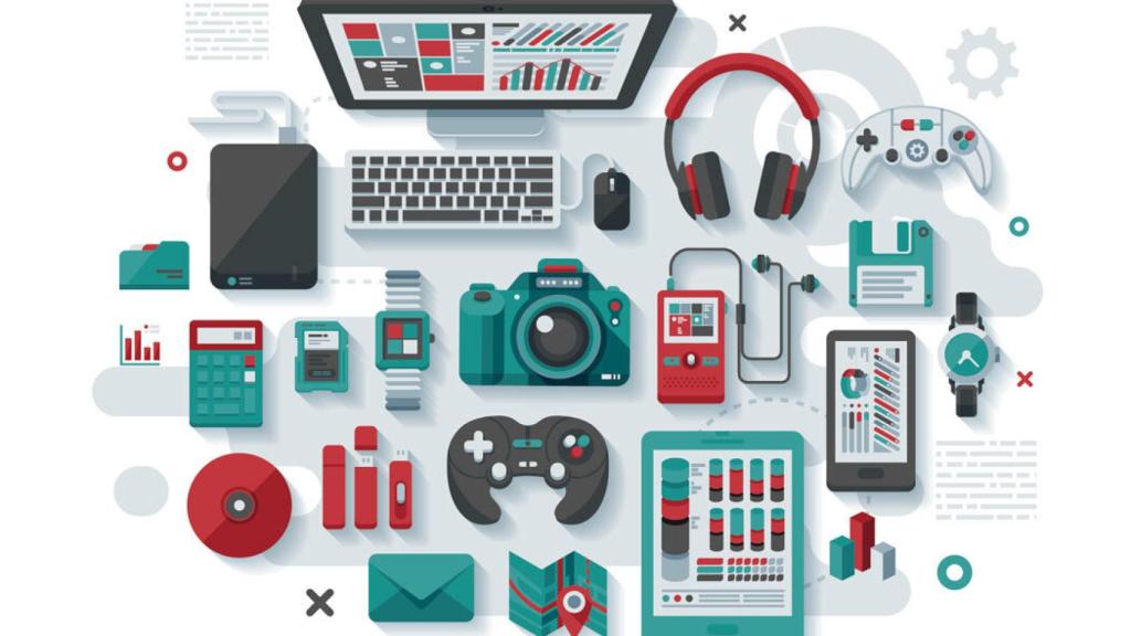 Los móviles son muy grandes, pero antes llevábamos más aparatos