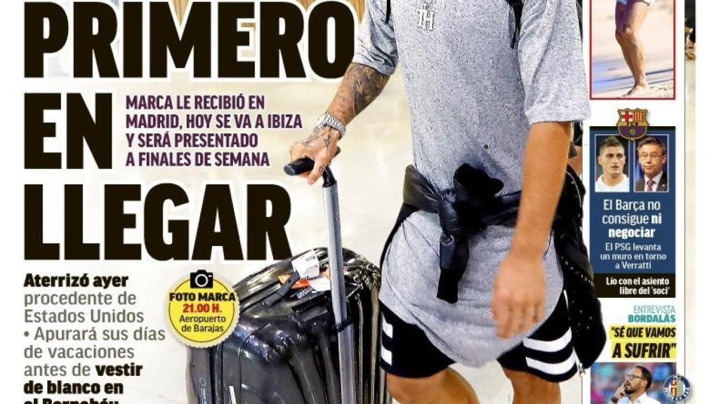 La portada del diario MARCA (04/07/2017)