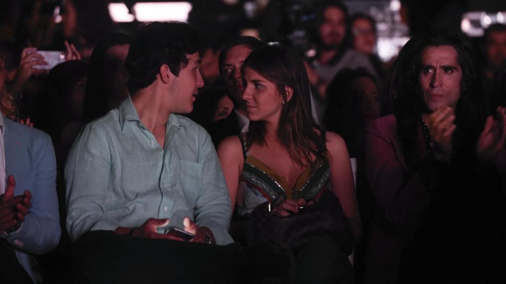 Froilán y su novia Mar en un evento en Madrid.