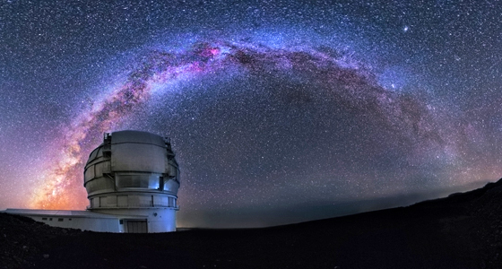 Observatorio del Roque de los Muchachos, isla de La Palma. Foto: IAC