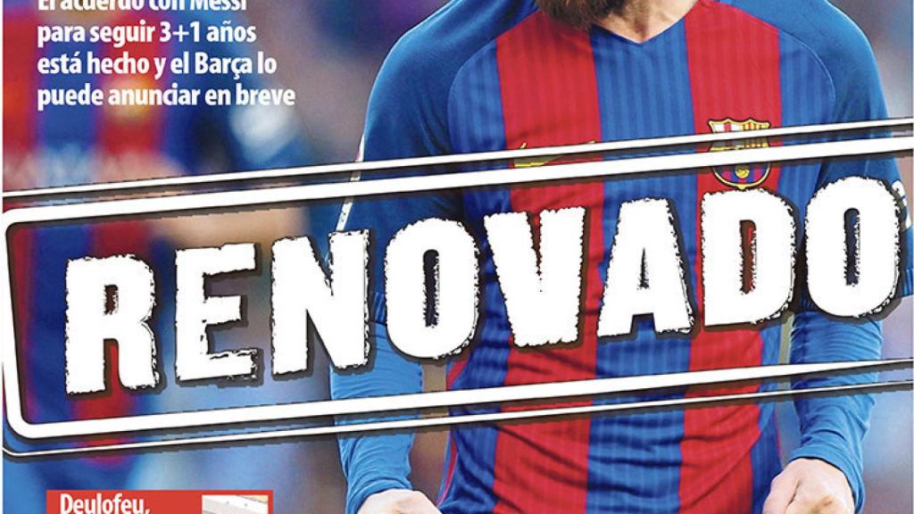 La portada del diario Mundo Deportivo (05/07/2017)