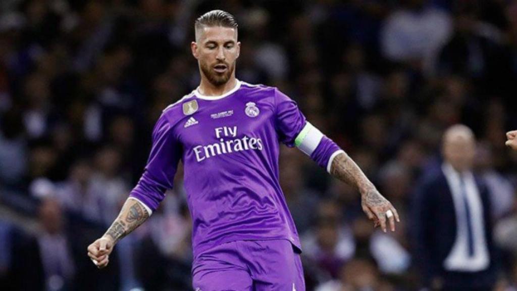 Sergio Ramos, concentrado ante la Juventus