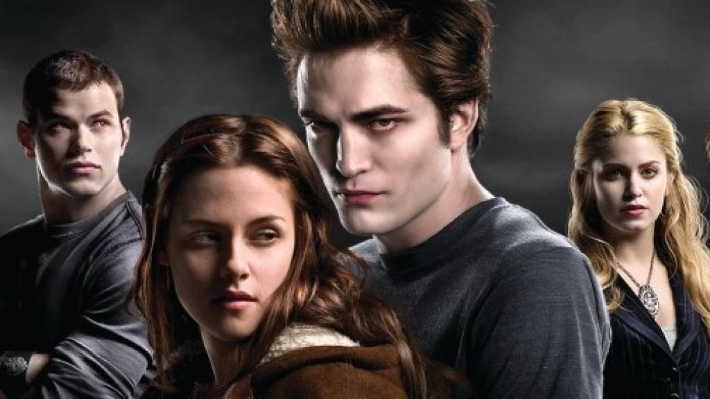 Los protagonistas de Crepúsculo.