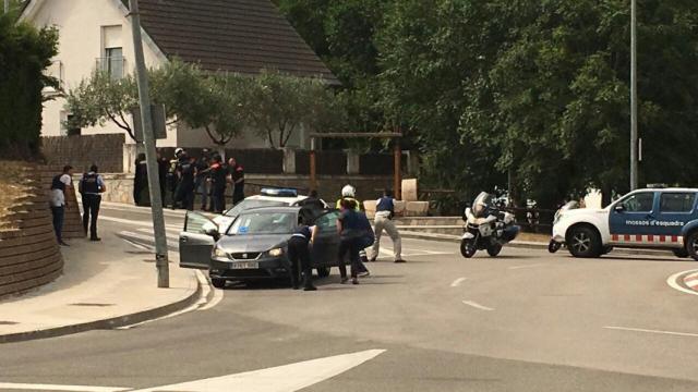 Un momento del suceso.