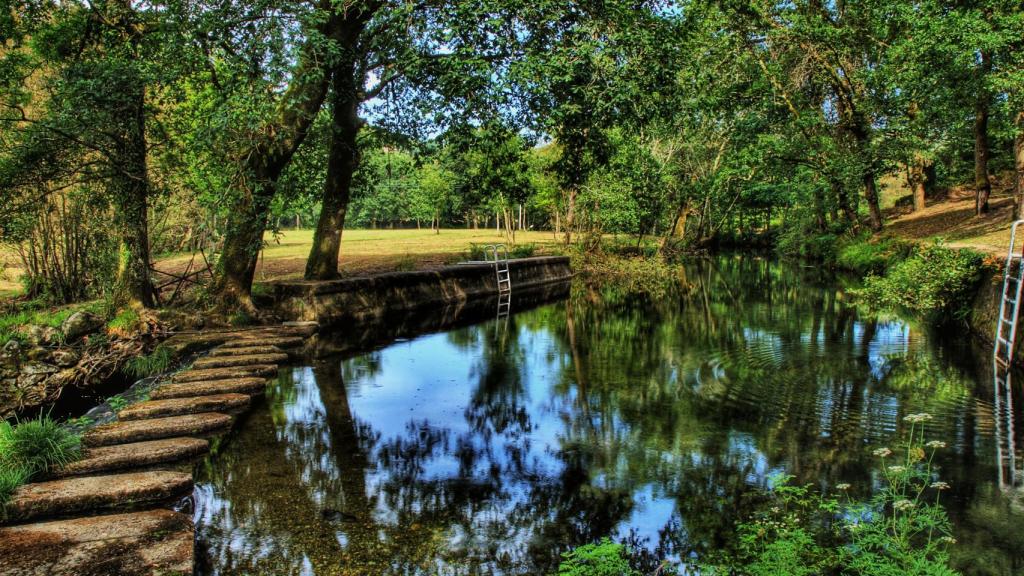 Río Verdugo en Ponte Caldelas.
