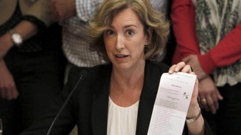 Ana Iríbar, viuda Gregorio Ordóñez.