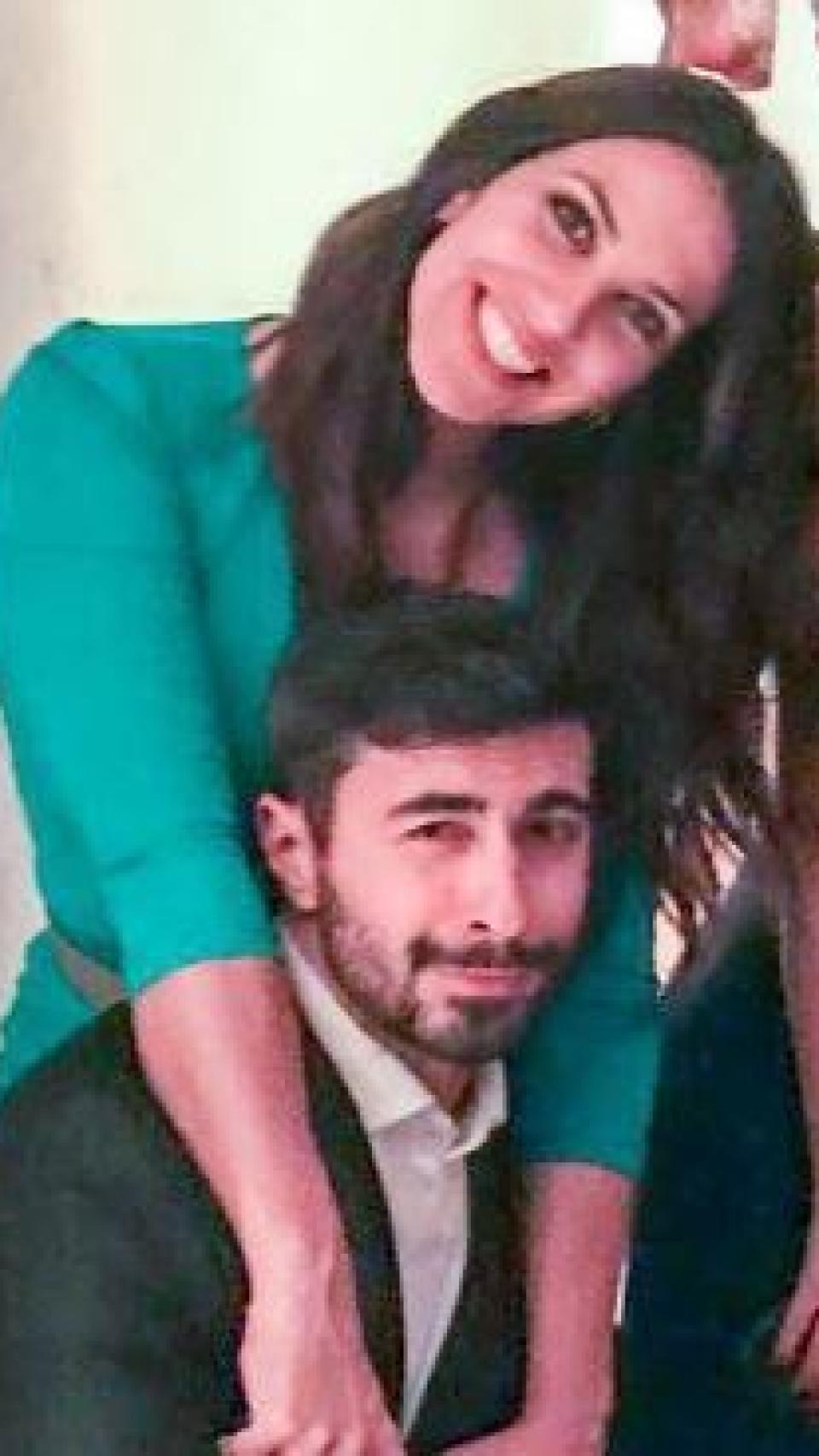 La pareja acudía junta al enlace de Risto Mejide y Laura Escanes.