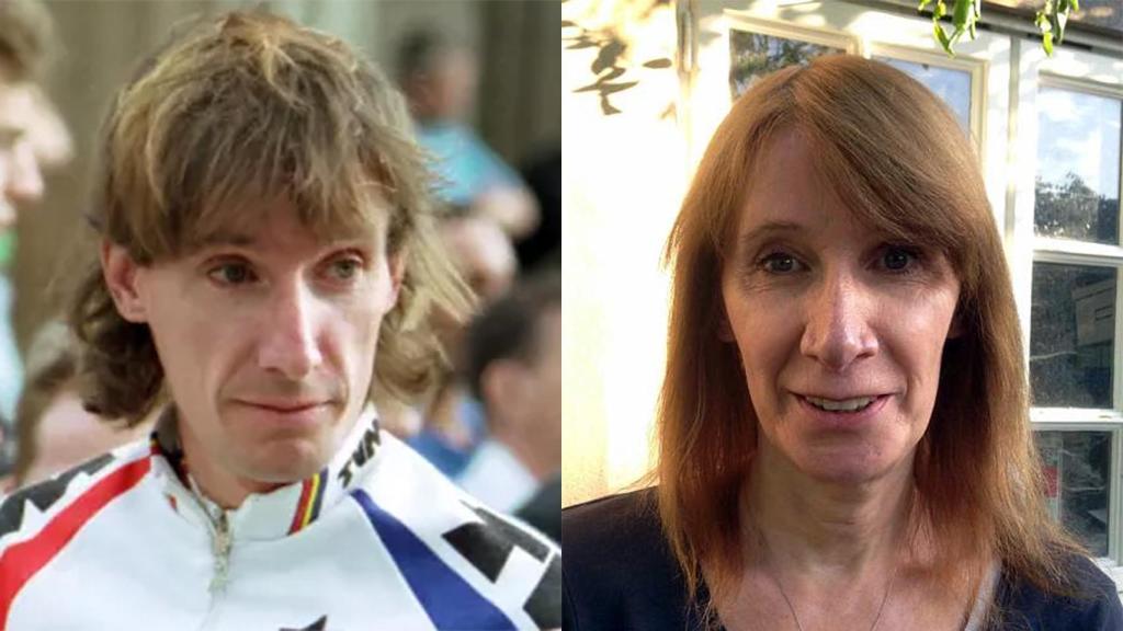 robert Millar y Philippa Yorke, dos imágenes de la misma persona.