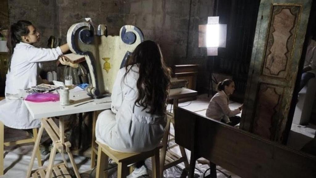 taller restauracion catedral valladolid 1