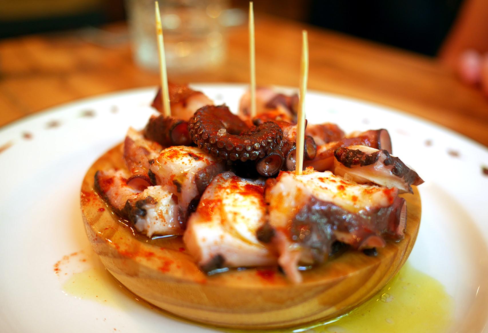 Pulpo á feira en Lúa