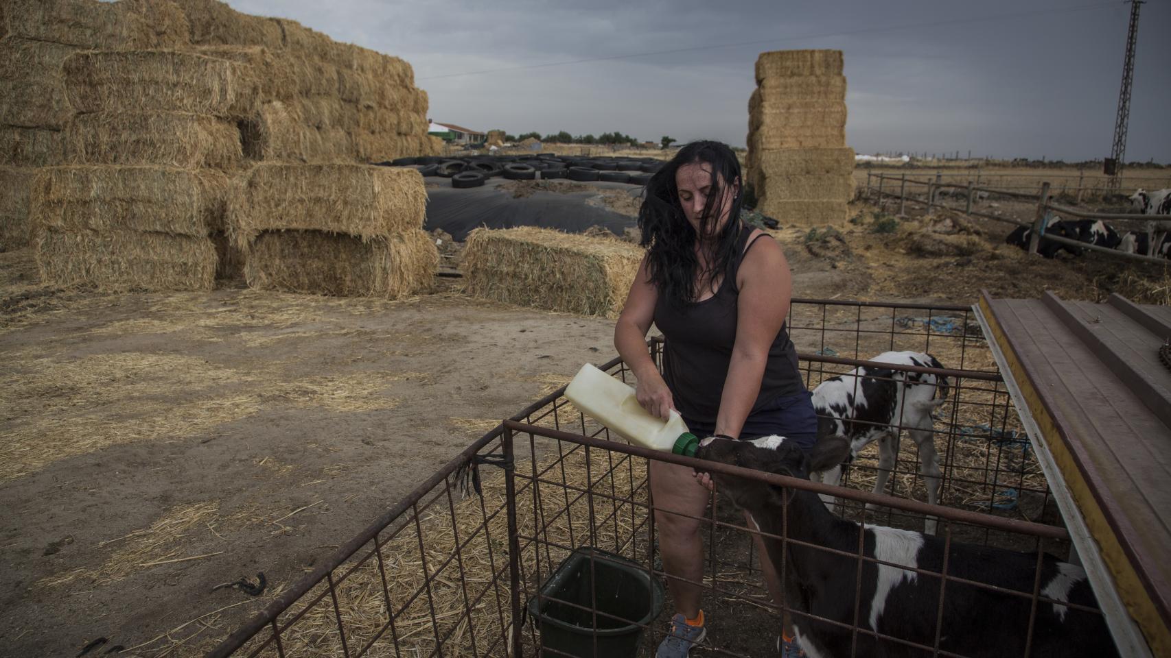 Rocío Sánchez trabaja en una vaquería y es integrante del equipo de 'La Cabaña'.