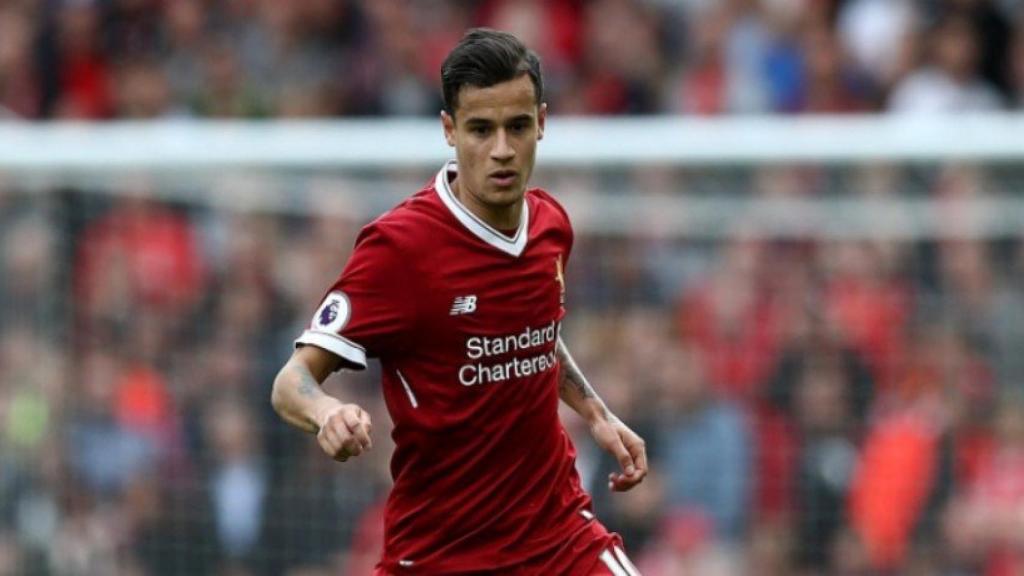 Coutinho, objetivo del PSG. Foto: Twitter (@LFC).