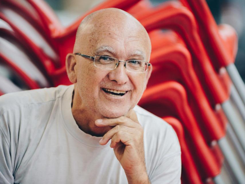 Rebollo no se sintió nervioso en absoluto antes de lanzar.