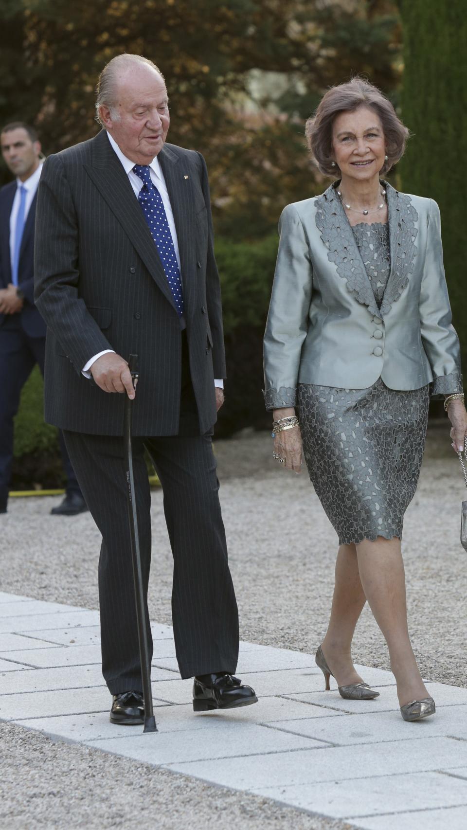 Los reyes eméritos Juan Carlos I y Sofía.