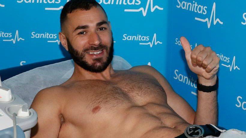 Los jugadores del Real Madrid pasaron el reconocimiento médico