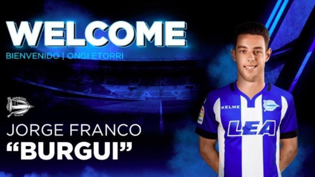 Burgui ficha por el Alavés
