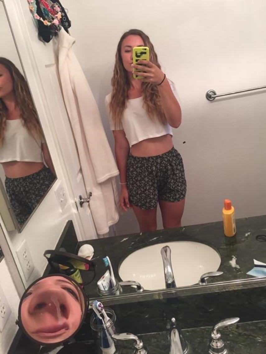 Un espejo mal colocado