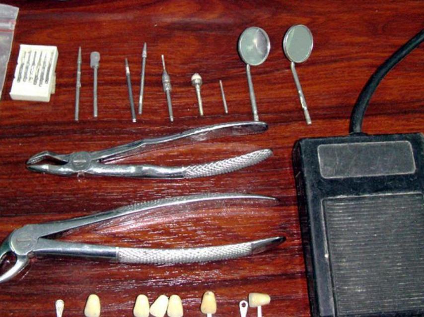 Otros utensilios incautados a Álvarez Losada.