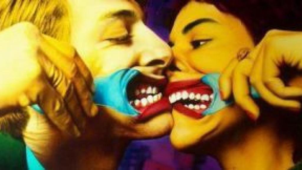 La icónica fotografía 'El beso'