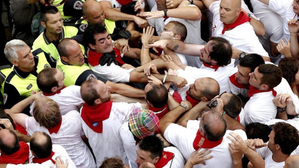 Incidentes en San Fermín en 2012
