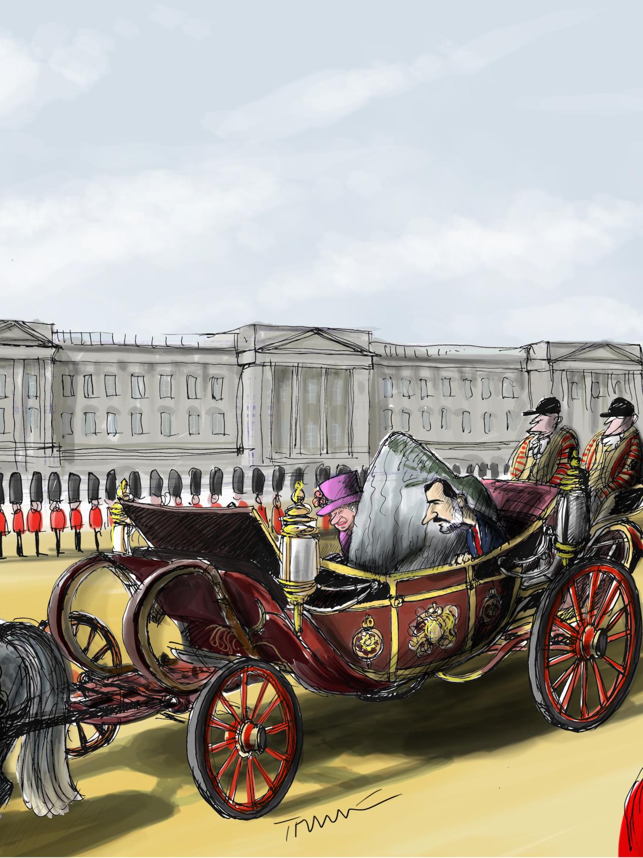 A partir un peñón...