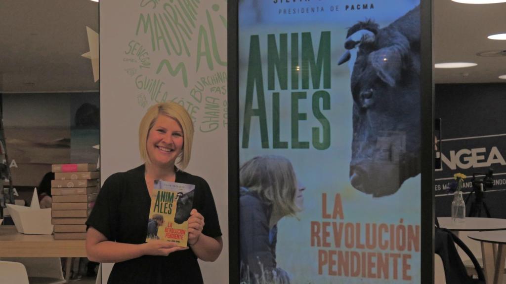 Silvia Barquero, presidenta de Igualdad Animal y excandidata del PACMA.