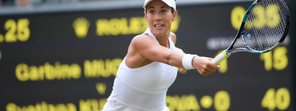 Muguruza contra Kuznetsova.