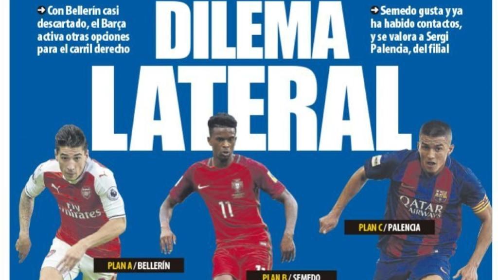 Portada de Mundo Deportivo (13/07/2017).