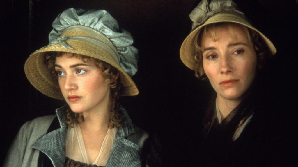 Kate Winslet y Emma Thompson en la versión de Sentido y sensibilidad de Ang Lee.