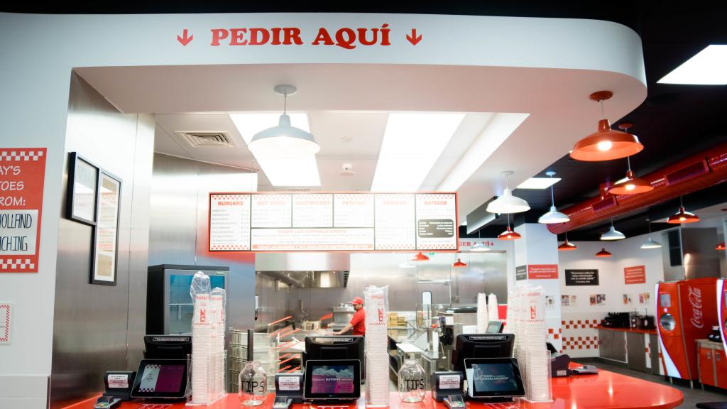 El nuevo local de Five Guys en Leganés tiene más de 500 metros cuadrados