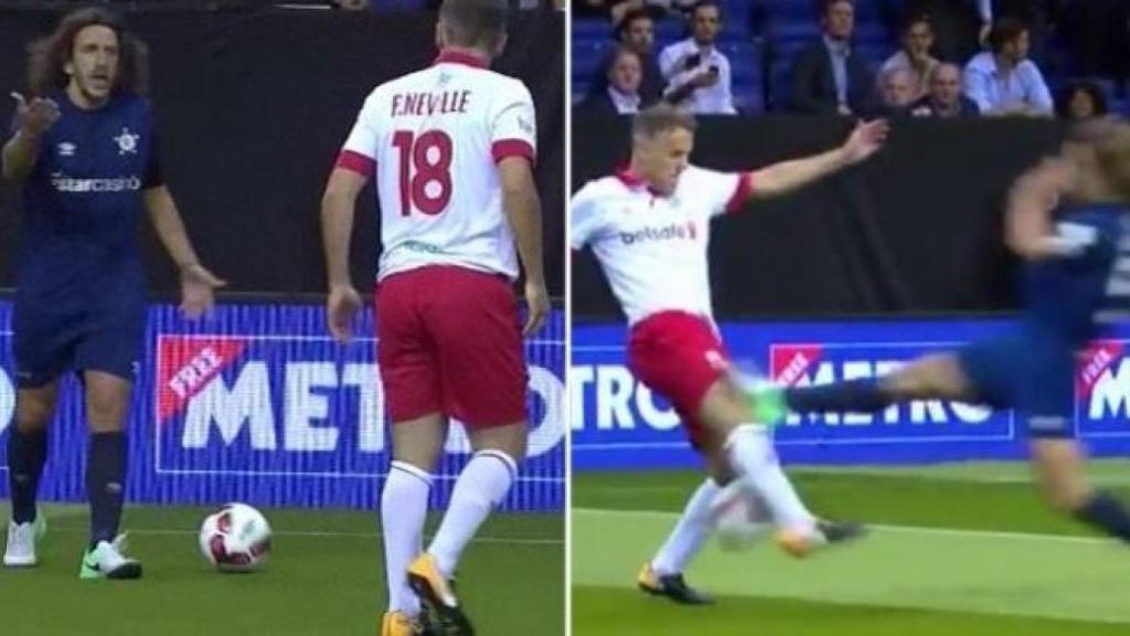 Carles Puyol, en el Mundial de leyendas.