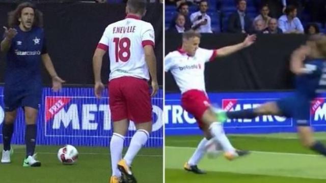 Carles Puyol, en el Mundial de leyendas.