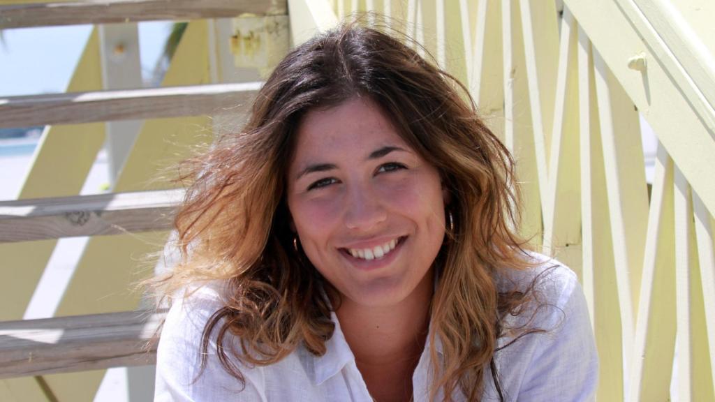 Garbiñe Muguruza posa en Miami.